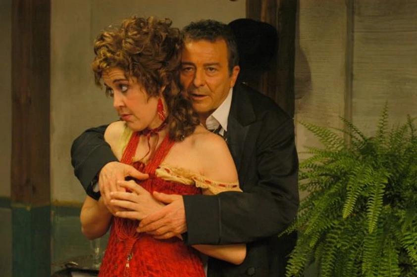 Juan Diego y María Pujalte en esperpentos