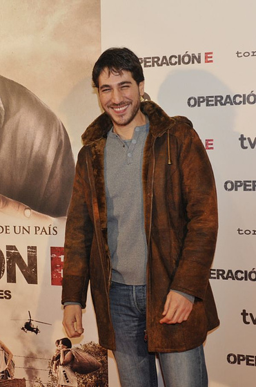 Alberto Ammann en Operación E (Premiere en Madrid. Diciembre 2012)