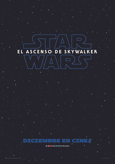 Imagen de Star Wars: El Ascenso de Skywalker (Cartel teaser español)