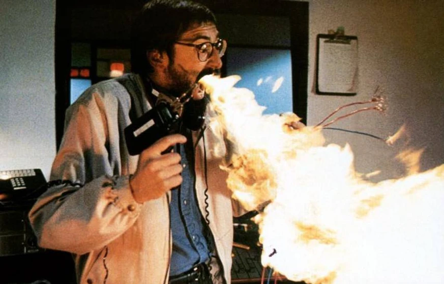 John Landis en combustion-espontanea