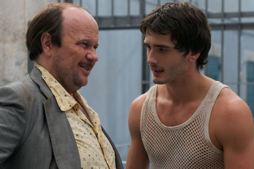 Santiago Segura y Yon González en Torrente 4: Lethal Crisis