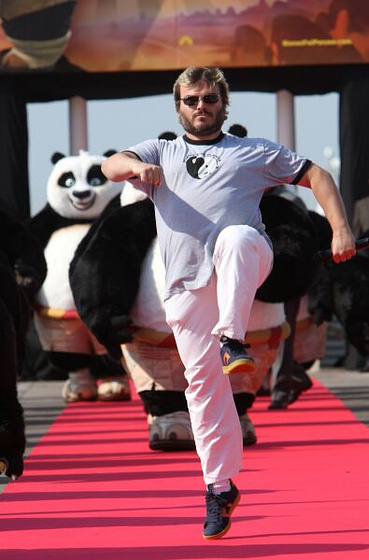 Jack Black en Kung Fu Panda (World Premiere en Cannes (Mayo 2008))