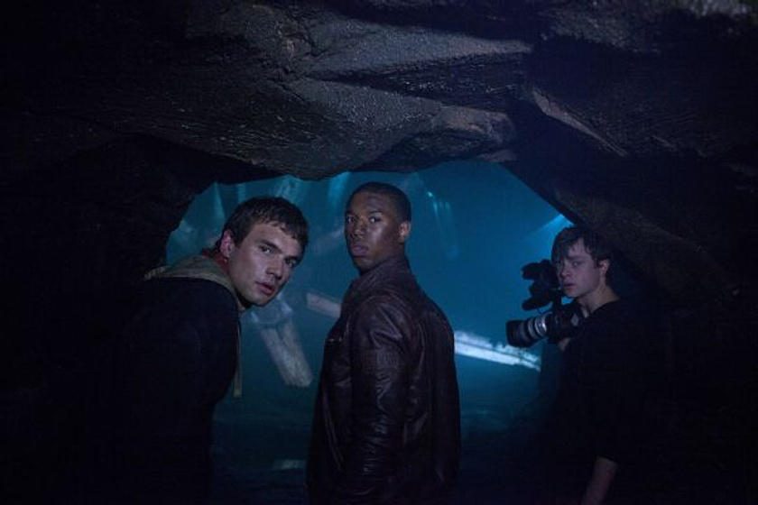 Michael B. Jordan, Dane DeHaan y Alex Russell en Chronicle