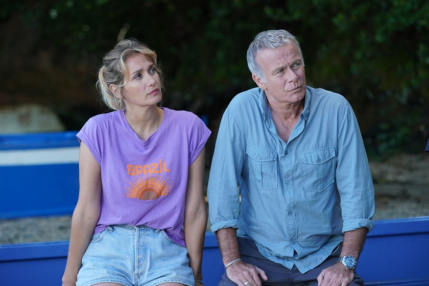 Franck Dubosc y Caroline Anglade en Felices 50