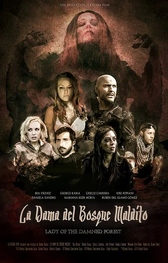 Poster de La dama del bosque maldito