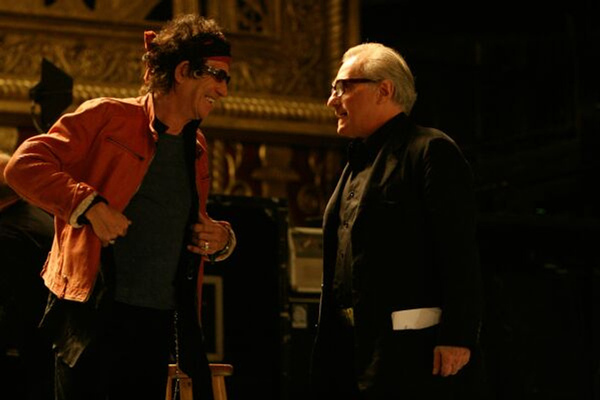 Martin Scorsese en Shine a Light