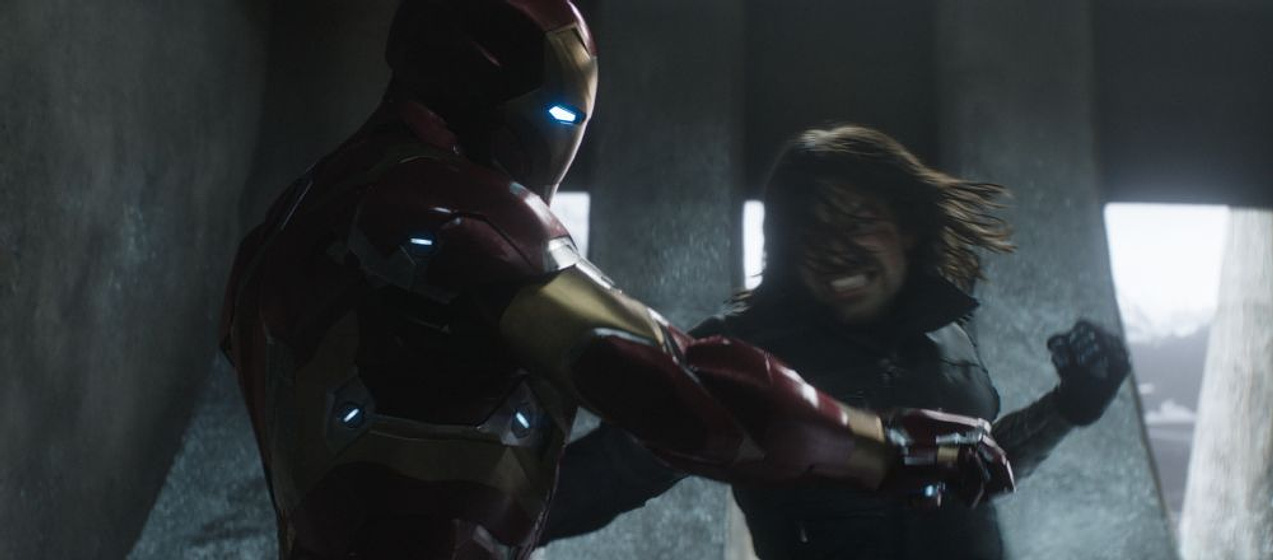 Sebastian Stan en Capitán América. Civil war