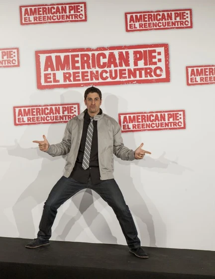Jason Biggs en American Pie: El Reencuentro (Premiere en Madrid. Abril 2012)