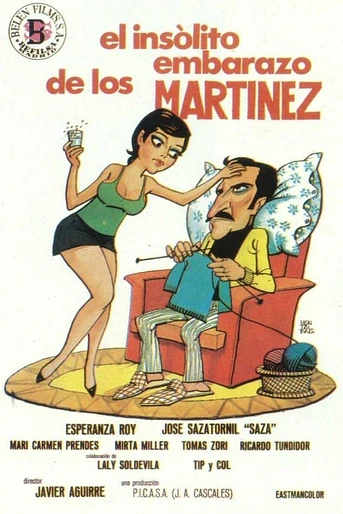 Poster de El Insólito Embarazo de los Martínez