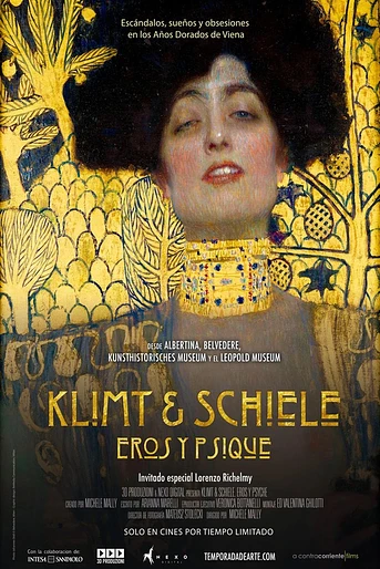 Poster de Klimt & Schiele. Eros y Psique