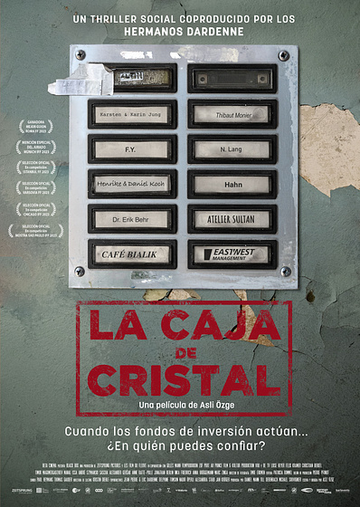 Imagen de La Caja de cristal (Cartel español)