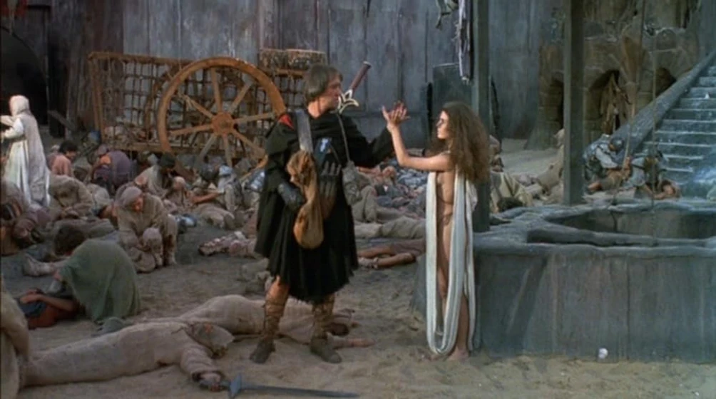 David Carradine en el-guerrero-y-la-hechicera