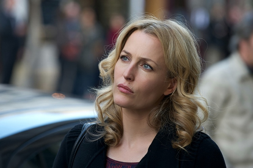 Gillian Anderson en Mi Amigo Mr. Morgan