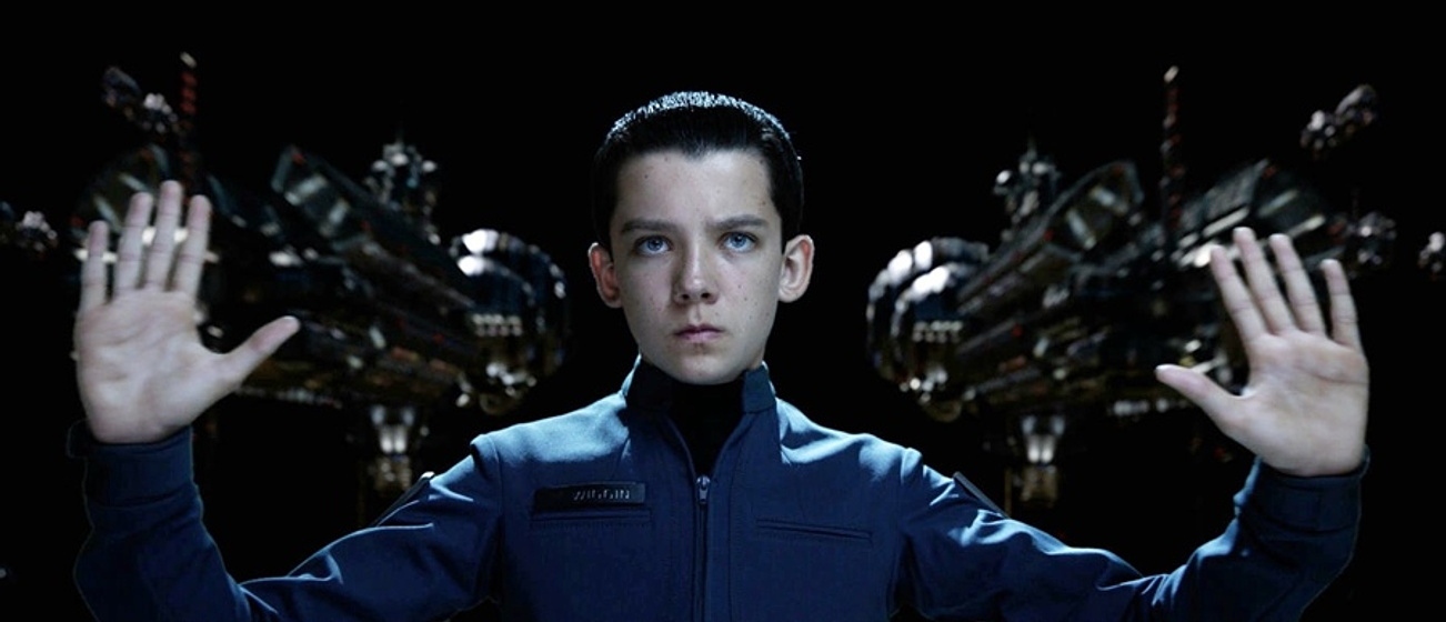 Asa Butterfield en El Juego de Ender