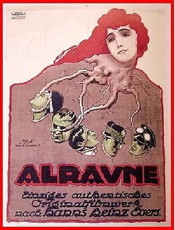 Poster de Alraune, die Henkerstochter, genannt die rote Hanne
