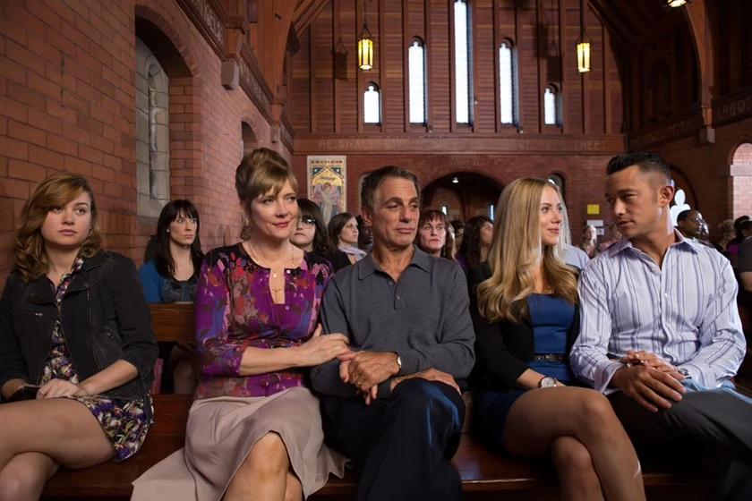 Scarlett Johansson, Joseph Gordon-Levitt, Glenne Headly, Brie Larson y Tony Danza en Don Jon