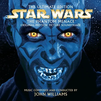 Carátula de la banda de sonido de Star Wars: Episodio I. La amenaza Fantasma