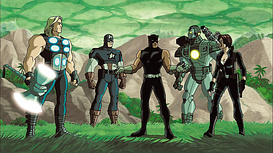 still of movie Ultimate Avengers II (Los Vengadores)