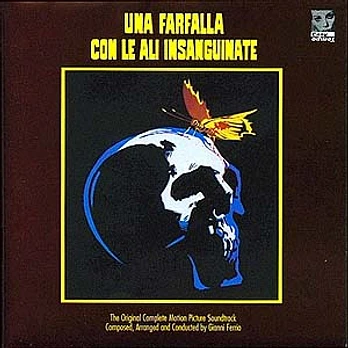 Carátula de la banda de sonido de Una Mariposa con las Alas ensangrentadas