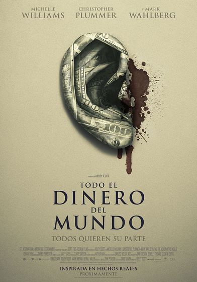 Imagen de Todo el Dinero del mundo (Cartel teaser español)