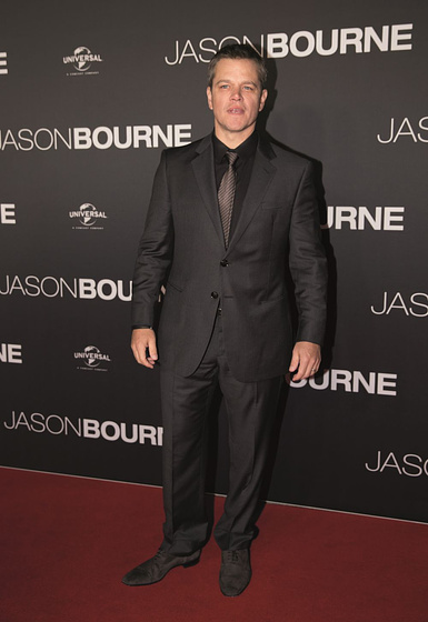 Matt Damon en Jason Bourne (Premiere en Australia. Junio 2016)