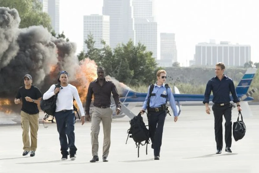 Paul Walker, Hayden Christensen, Idris Elba y Chris Brown [XXV] en ladrones-2010