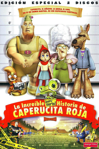 poster of content La increíble pero cierta historia de Caperucita Roja