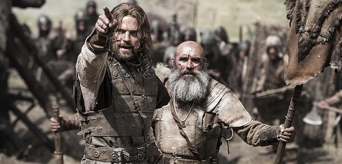 Danila Kozlovsky y Ziedonis Lochmelis en vikingos