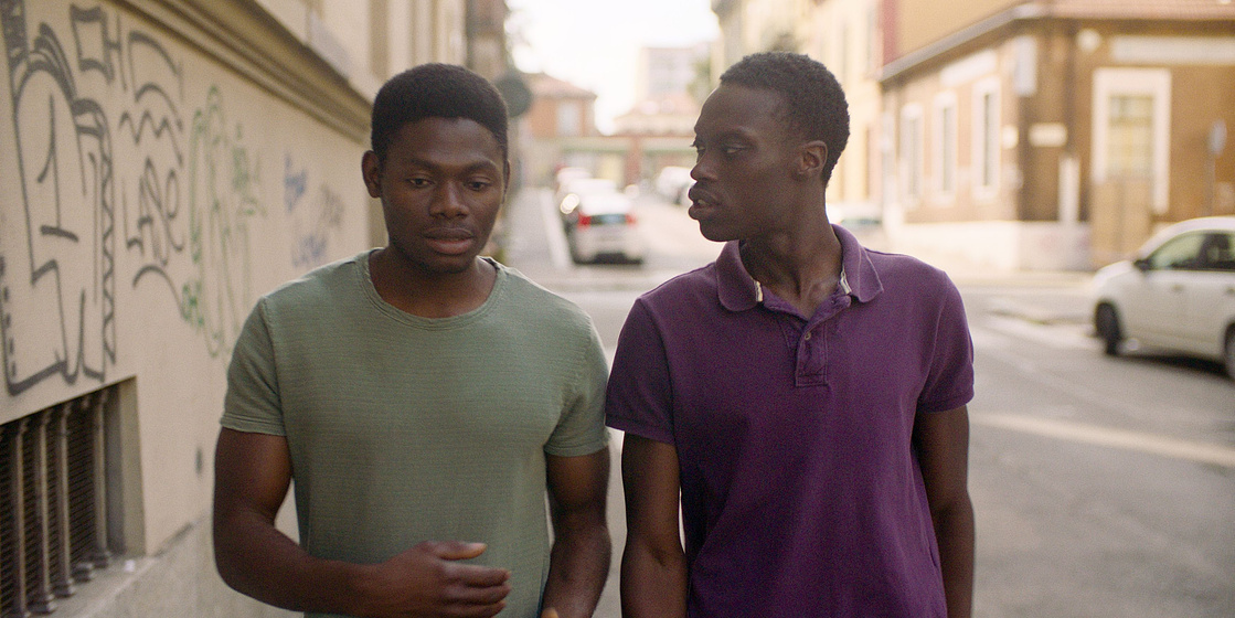 Ibrahima Sambou y Moussa Dicko Diango en Anywhere Anytime