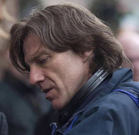 James Marsh en Agente doble (Durante el rodaje)