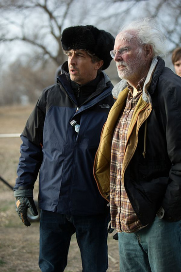 Alexander Payne y Bruce Dern en Nebraska