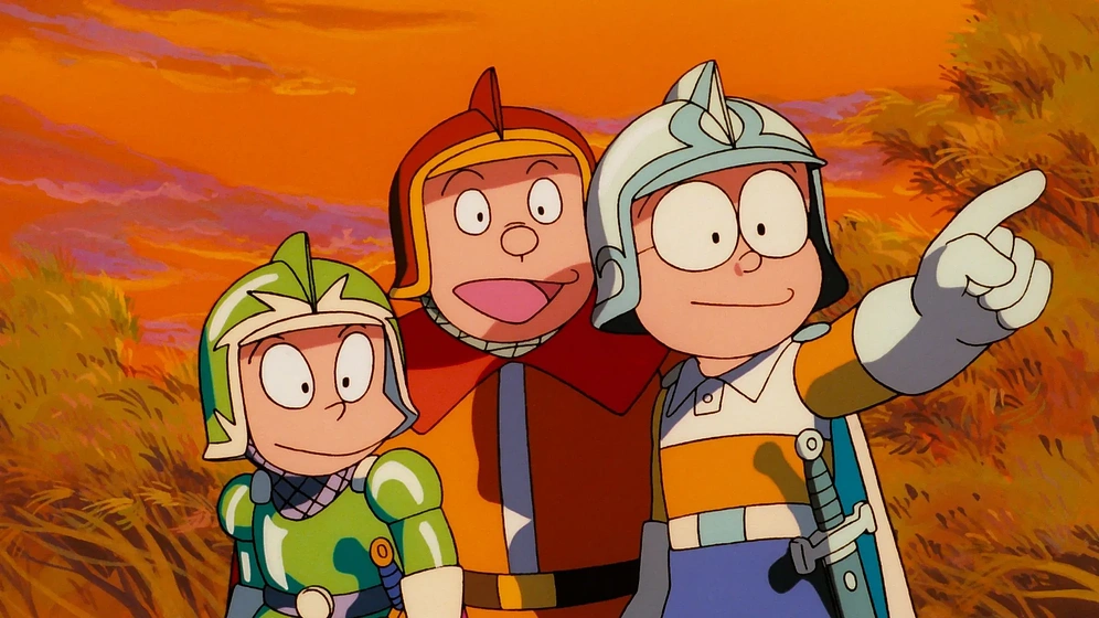 Imagen de doraemon-y-los-tres-mosqueteros