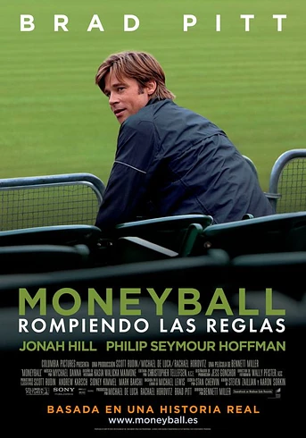 Poster de Moneyball. Rompiendo las reglas