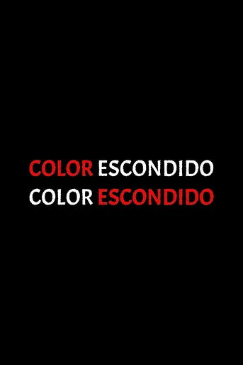 Poster de El color escondido