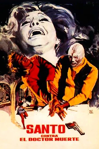 Poster de Santo contra el doctor Muerte