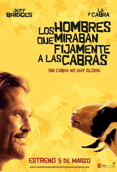 Imagen de Los Hombres que Miraban Fijamente a las Cabras (Banner)