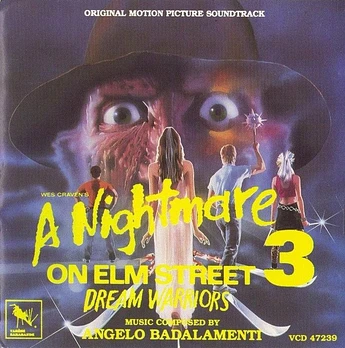 Carátula de la banda de sonido de Pesadilla en Elm Street 3