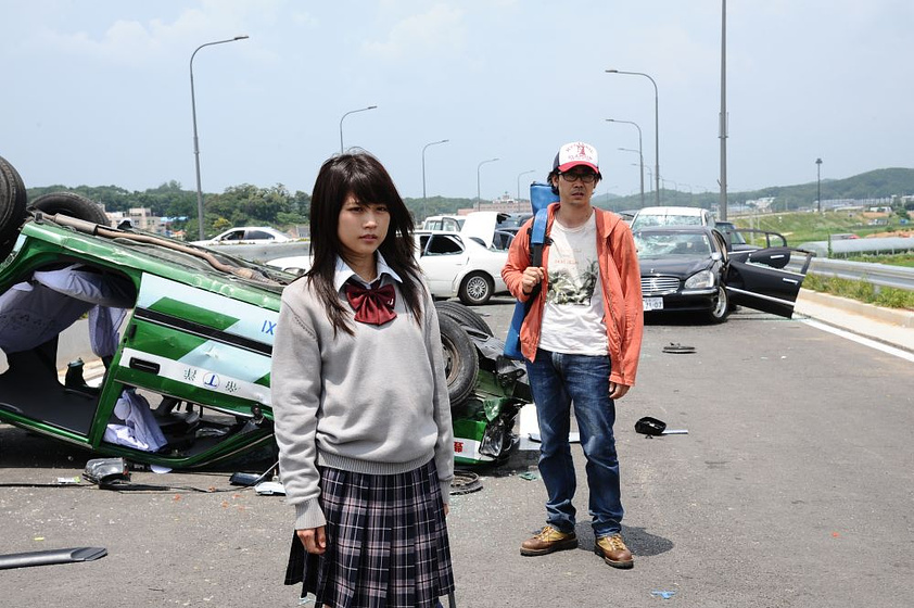 Yô Ôizumi y Kasumi Arimura en I Am a Hero