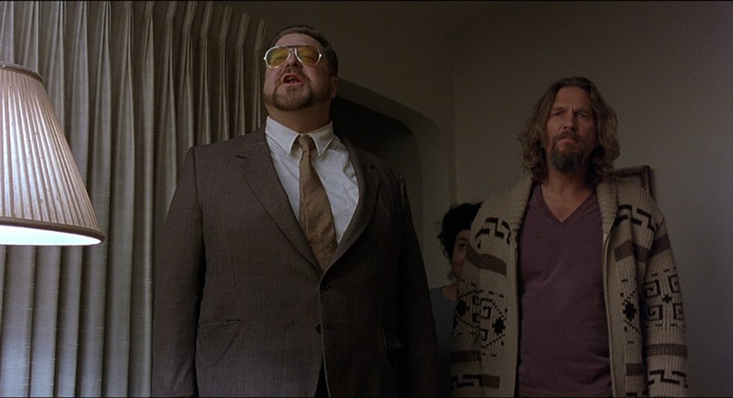 John Goodman y Jeff Bridges en El Gran Lebowski
