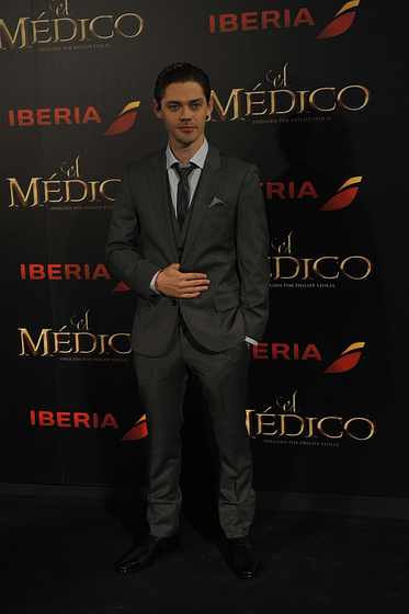 Tom Payne en El Médico (Photocall en Madrid. Diciembre 2013)