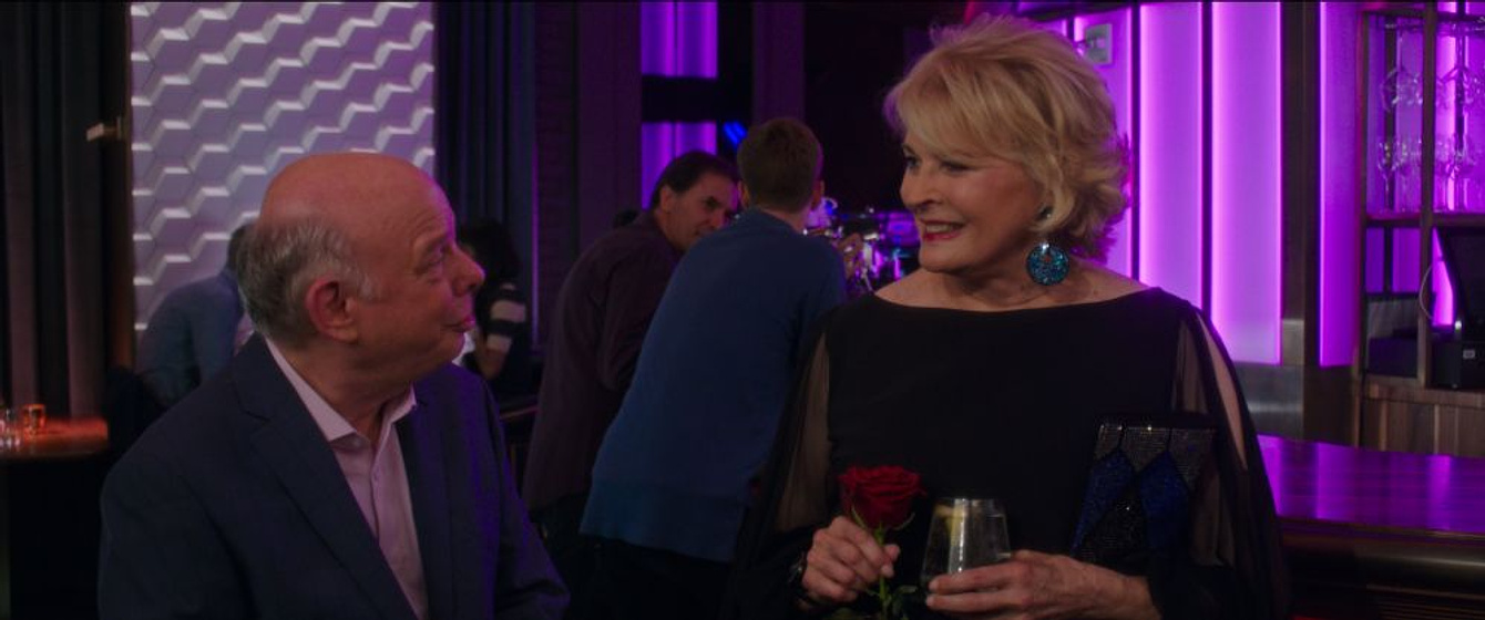 Wallace Shawn y Candice Bergen en Book Club