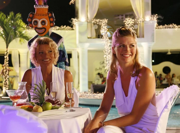 Uschi Glas y Nina Bott en Dream Hotel: Caribe