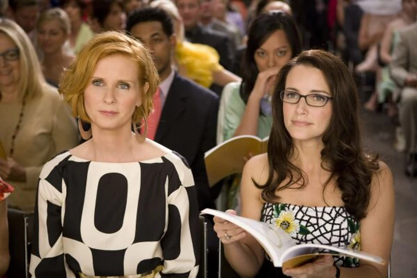 Cynthia Nixon y Kristin Davis en Sexo en Nueva York