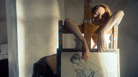 still of movie Egon Schiele