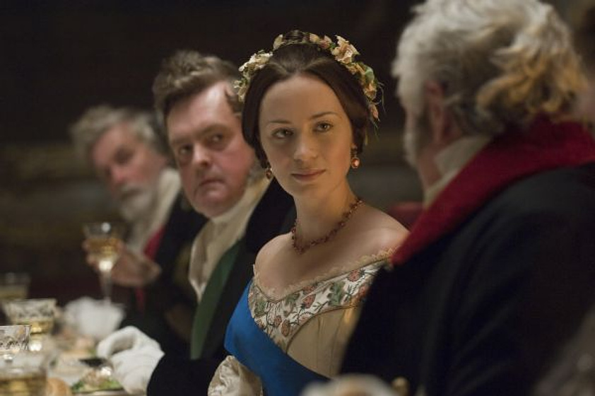Emily Blunt en La Reina Victoria