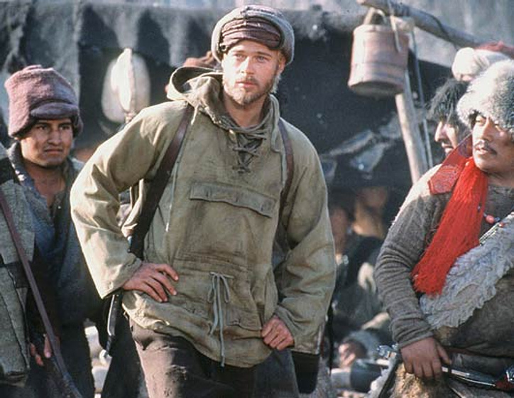 Brad Pitt en Siete años en el Tíbet