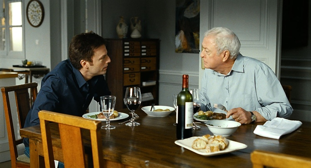 Michael Caine y Justin Kirk en Mi Amigo Mr. Morgan