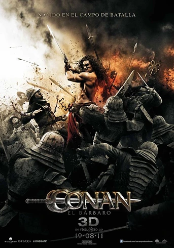 Poster de Conan el Bárbaro (2011)