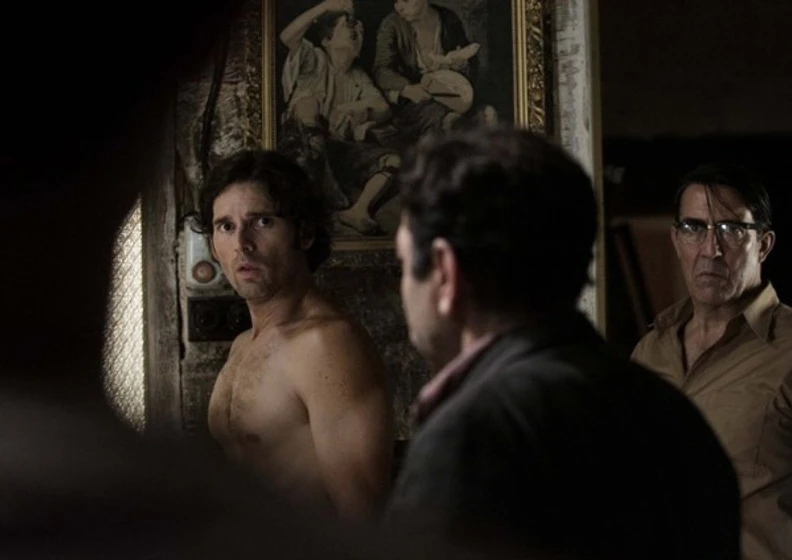 Eric Bana y Ciarán Hinds en Munich