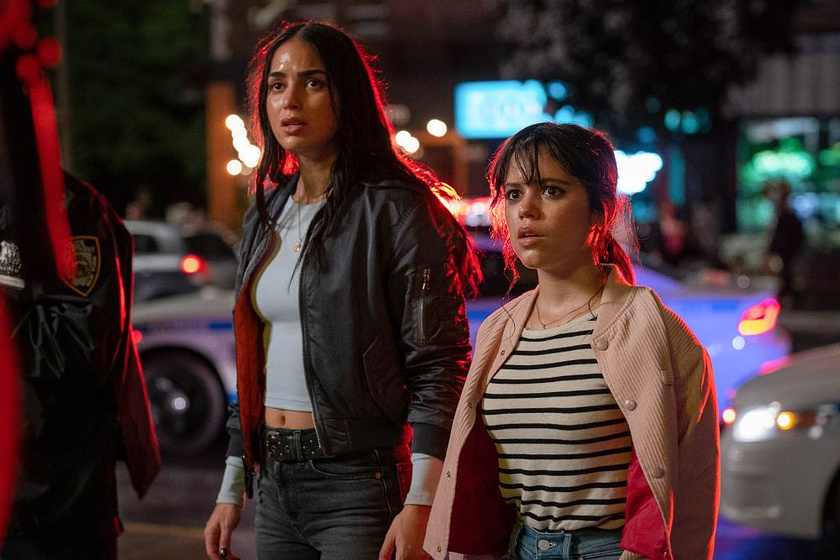 Melissa Barrera y Jenna Ortega en Scream 6